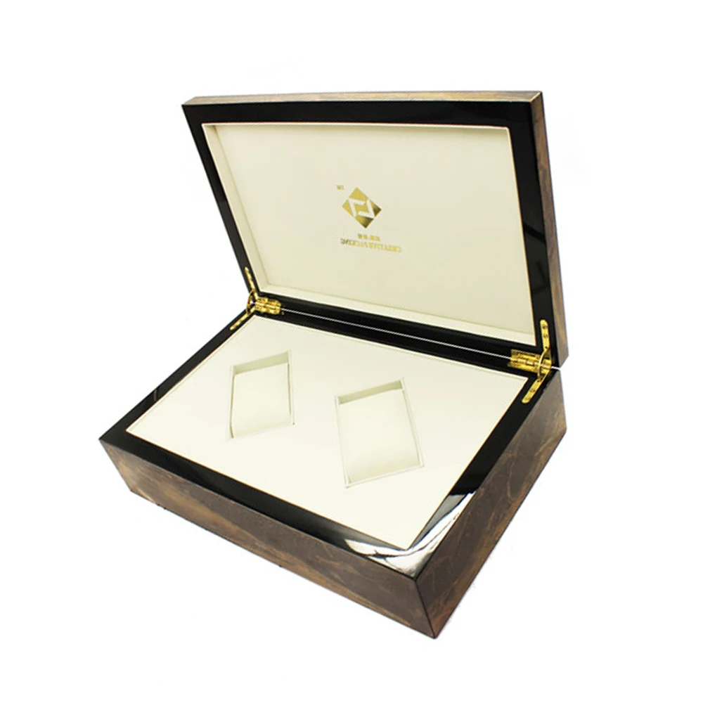 Storage Carton Luxury Packaging Gift Wooden Organizer Premium Wood Watch Box