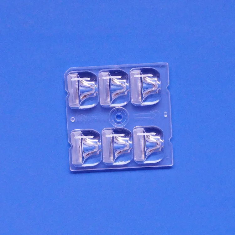 6 IN 1 5050 LED CHIP TYPE III - M Public lighting Lens