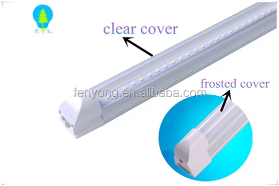 Лидер продаж, интегрированная Светодиодная трубка t8 18 Вт 120 см, не требует крепления V-образной формы