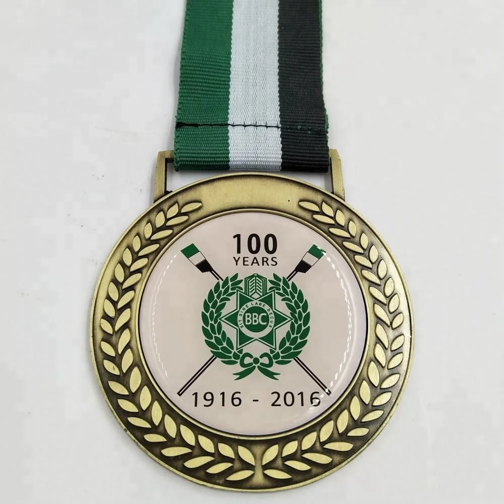 Personalised Engraved Custom Metal Unique Laser Name Blank Medal With Printing Sticker Inserts Logo