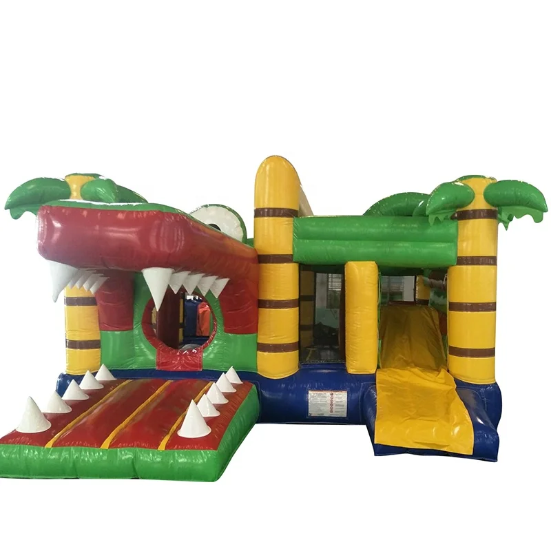 
High Quality Crocodile Simple Action Kids Inflatable Air Jumping Castle for Sale 
