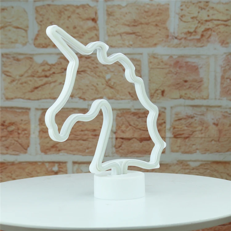 Desktop Unicorn neon light Kids Night Unicorn Lamp neon lamp
