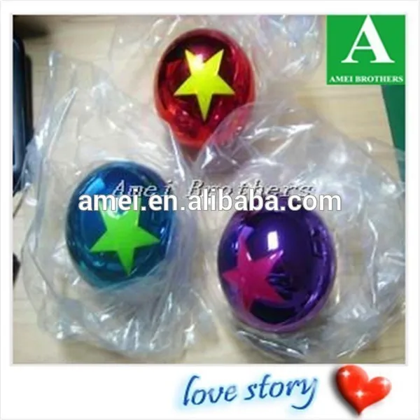 Hanging vacuum forming plastic ornament christmas bell