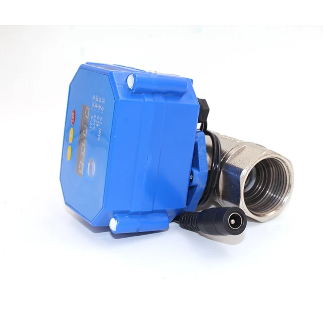 Timer Controlled Automatic Drain electric ball valve brass electrically opera 2 way electric valve motorized valve with timer