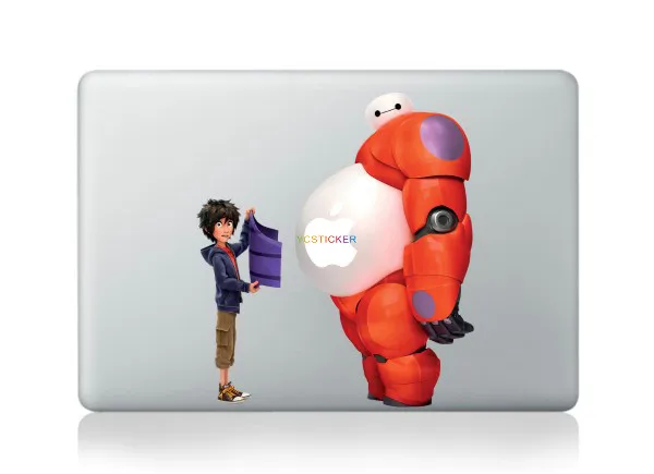 Новые продукты 3d ноутбук скины baymax этикеты винила наклейку кожи для macbook decal наклейки