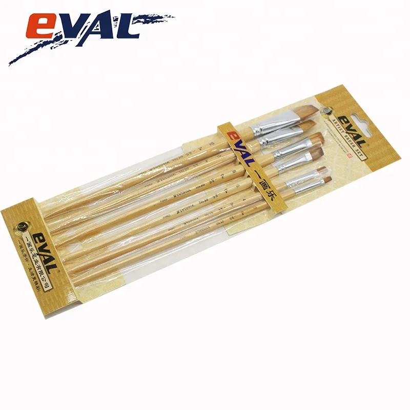 High Quality Camel Hair Artist Painting Brush Oil Paint Brush