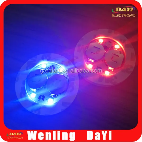 Bottle led flashing light stick, sparkling light for cups