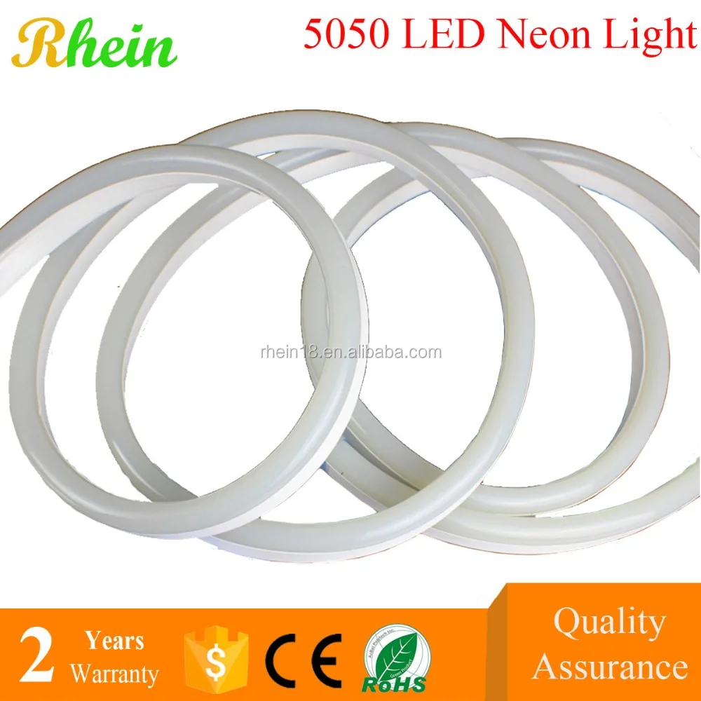 
ETL CE Waterproof 120V 220V 2835 5050 Led Flex Neon Lighting 