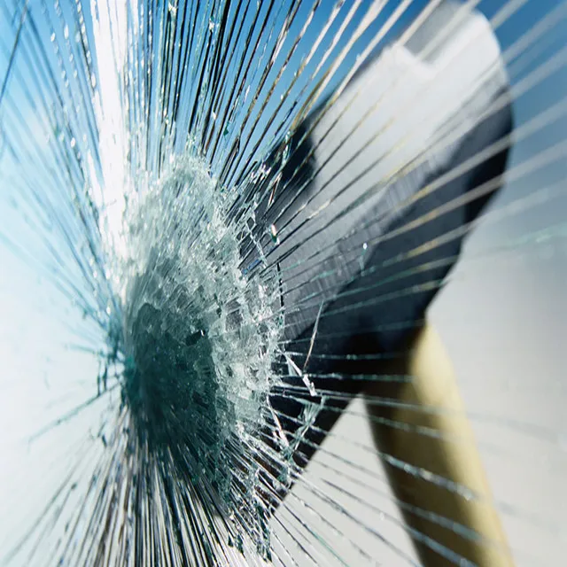 19mm laminated armored glass bulletproof glass for bank counter sale used