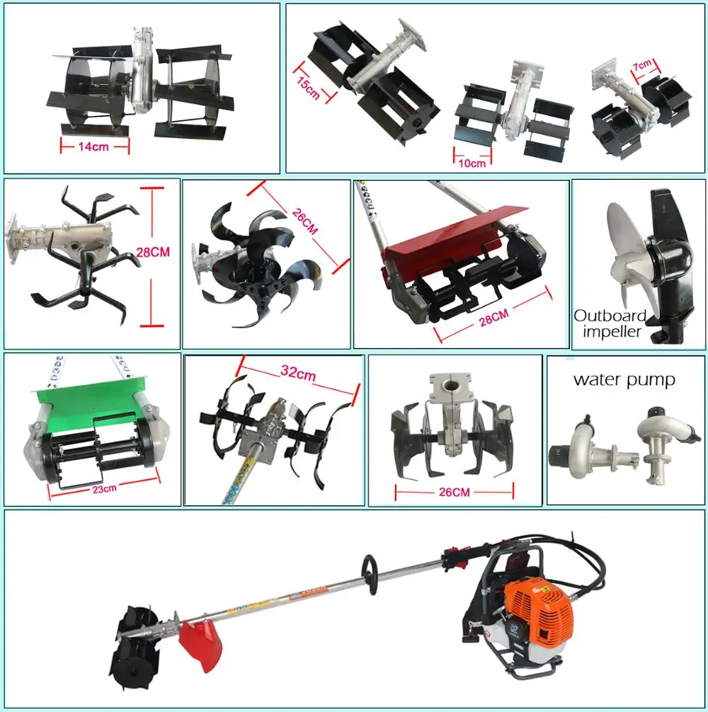 52cc gasoline knapsack agriculture weeding machine for famer