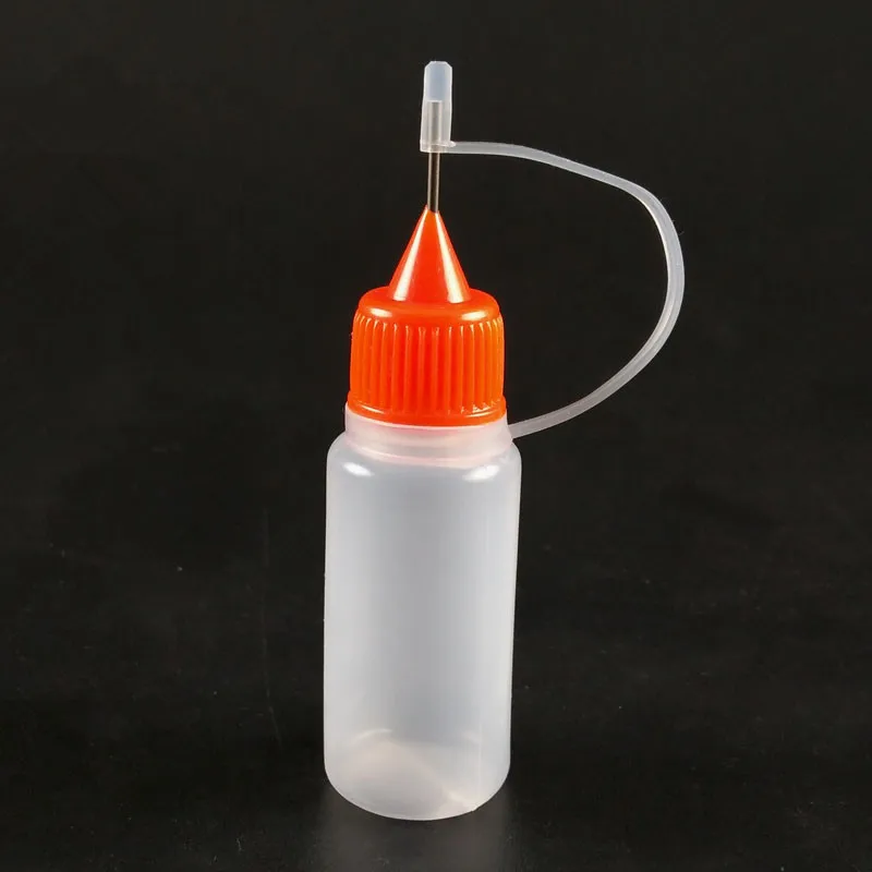 soft squeeze drip needle 5mll 10ml 15ml 30ml 50ml  oil  long thin tip bottles