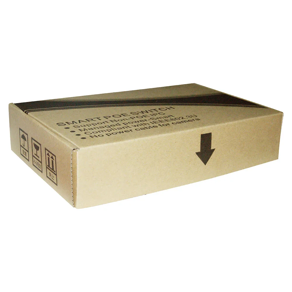 passive 250m  Poe Ethernet Switch 24 Port  gigia for cctv