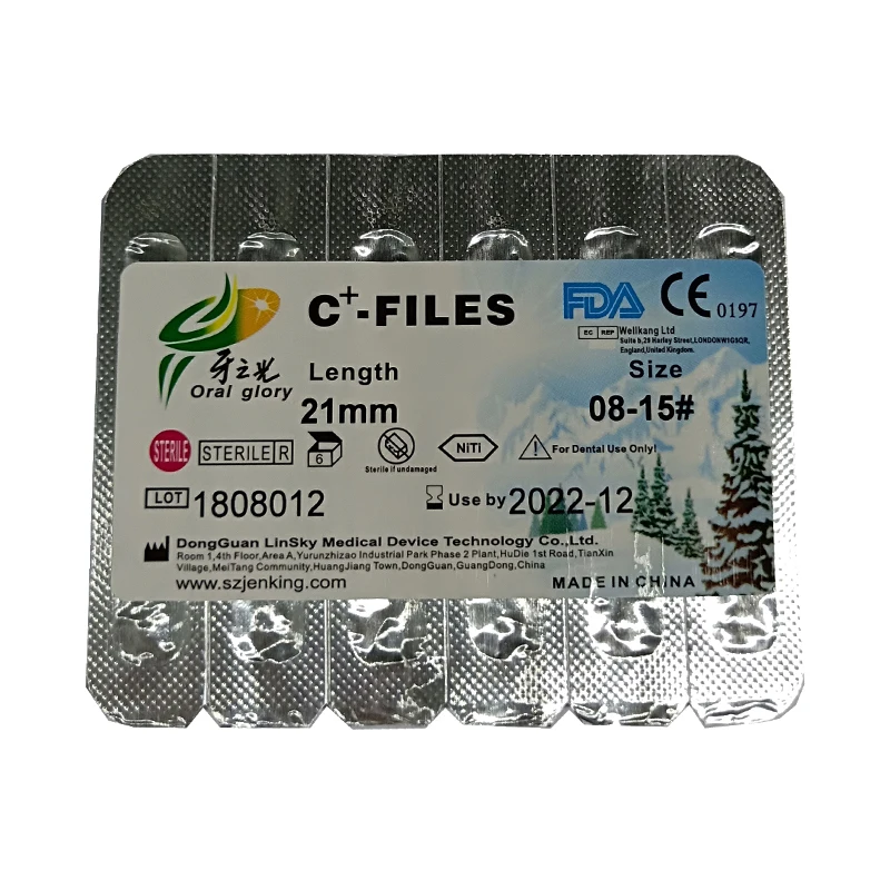 Нержавеющая Сталь C +, стоматологические эндофайлы C Plus, аналогичные CPILOT для ручного использования