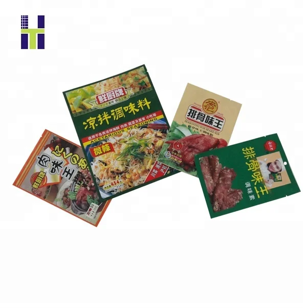 Wholesale Custom Printed Disposable Food Grade Plastic Instant Drink Powder Coffee Matcha Tea Sachet Bags with Tear Notch
