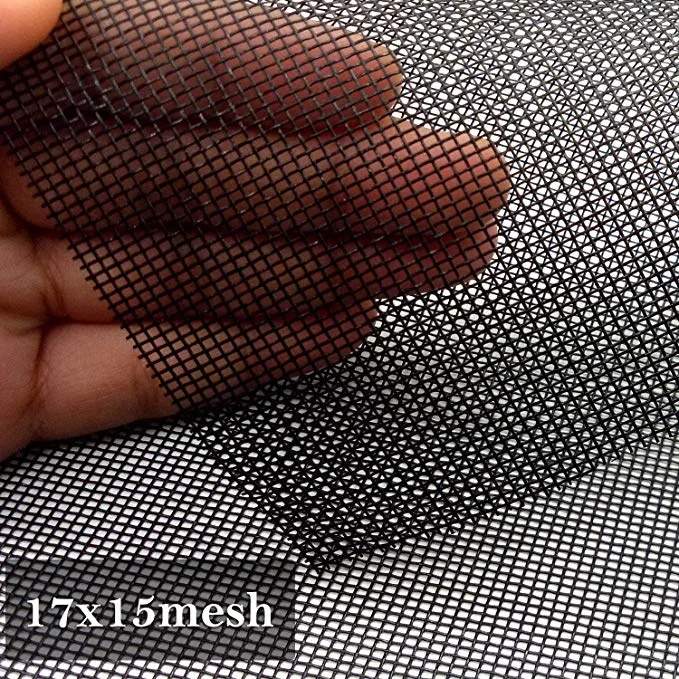 17*15 Gray Replacement Mesh Anti Bug Insect Screen Window Mosquito Net Fiberglass Window Screen