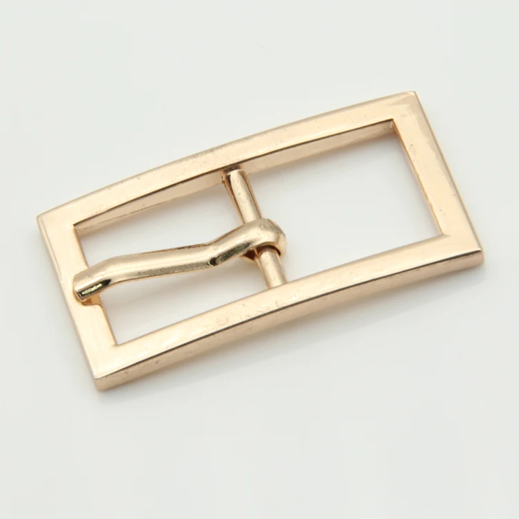 High Grade Alloy Rectangle Adjustable Metal Pin Buckle For Women Handbags