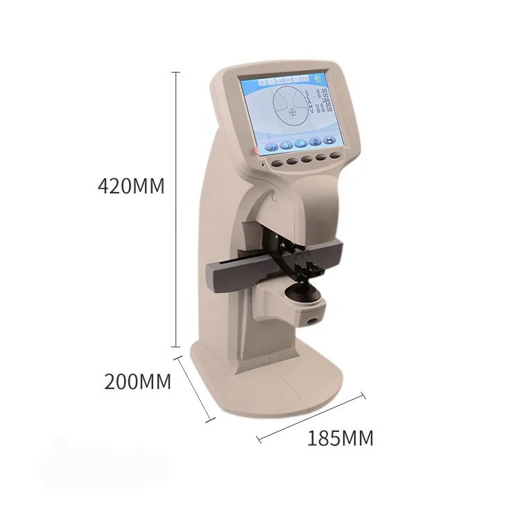 China ophthalmic lens meter auto lensmeter digital lensometer Optometry focimeter Optical instrument