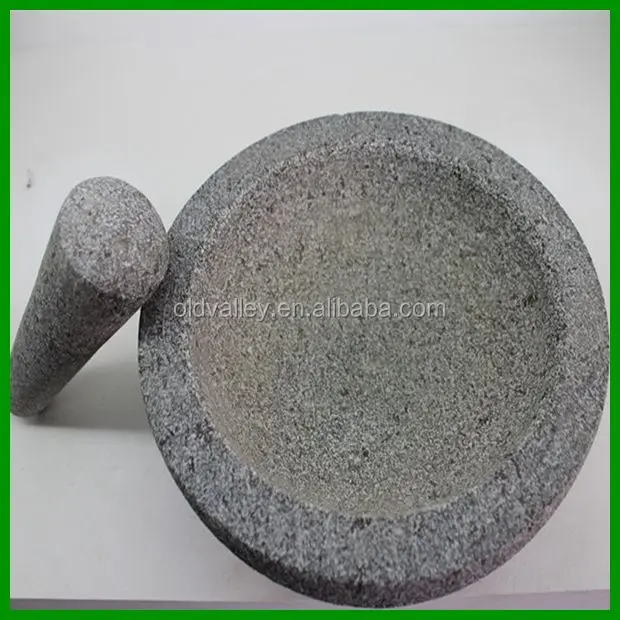 
Wholesale Granite Mortar and Pestle/ molcajete/cooking tool for herb and spice tool 