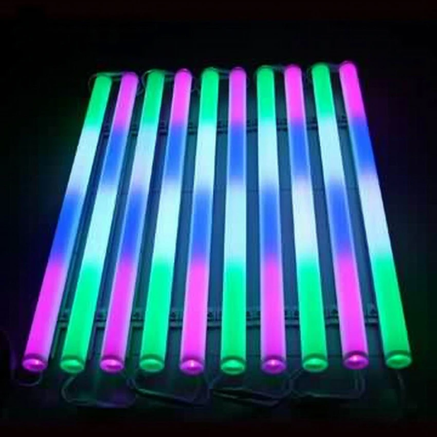 Promotional LED Glow Foam Stick, Light Up Foam Baton For Party Wedding and Concert