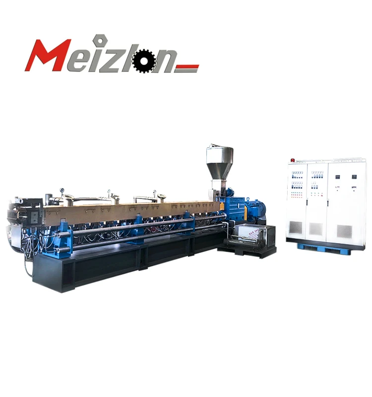 Meizlon MT75 TPU,TPV,TPS,TPO,(TPE) thermoplastic elastomer rubber twin screw extruder machine