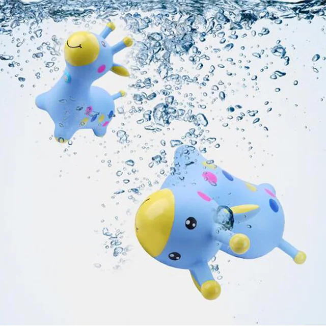 PVC Inflatable  Jumping Horse Kids Ride On bouncing animal Hopper toy