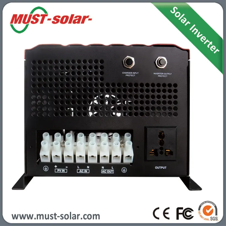 Hot selling! 25000 watt 24v dc to ac 240v pure sine wave power inverter with PV charger