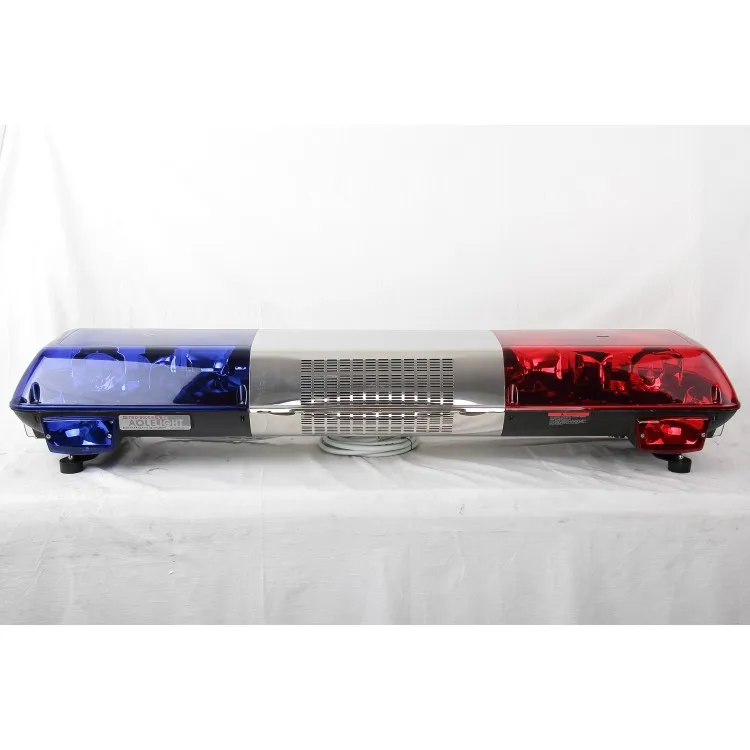 Halogen rotating strobe emergency traffic signal  lightbar