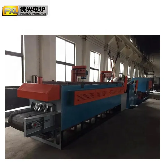 RWQ-120-10 Continuous mesh belt conveyor heating treatment furnace