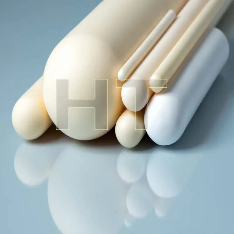 HT high quality 99 alumina ceramic rod with thread