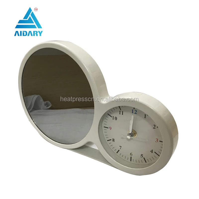 Photo Frame with Clock Round Digital Picture Frame Plastic Frames Bulk or Gift Box or OEM CN Magic Mirror Led Acrylic CN;FUJIAN