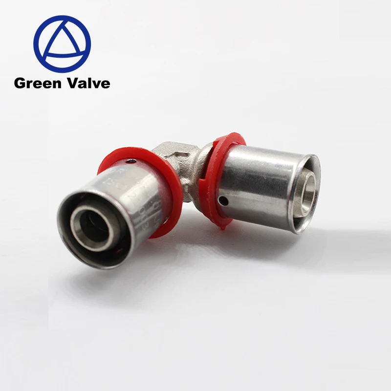 High Quality  water supply plumbing press fitting ALPEX pipe brass fitting for water and gas