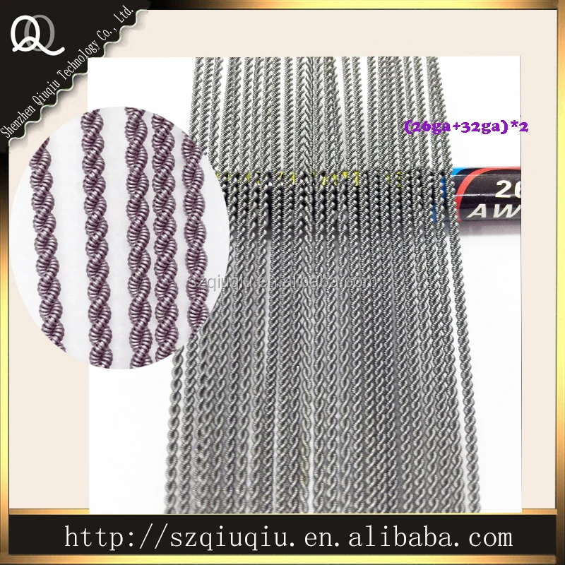 Prebuilt coil Twisted clapton (26ga+32ga)*2 hot selling clapton wire DIY by tube, many clapton wire in stocks