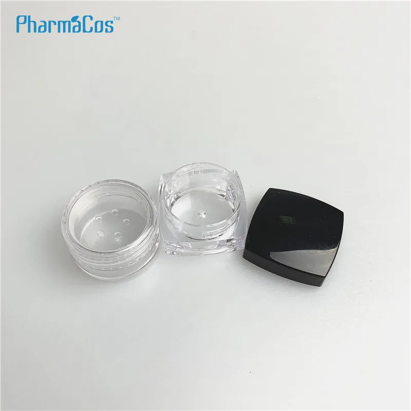 10g  luxury cosmetic jars and bottles plastic body cream jars cosmetic container