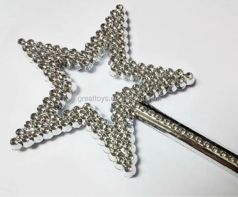 14Inch (35cm) Kid Girl Prince Wand Star Princess Birthday Party Favors Toy souvenir wholesales pretend giveaways back to school
