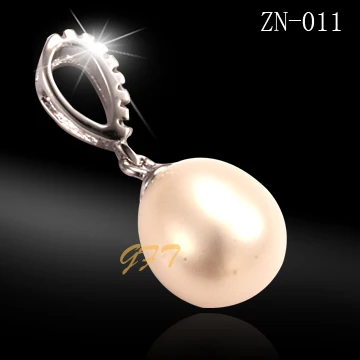 
Fashion 925 sterling silver teddy bear pearl pendant designs 