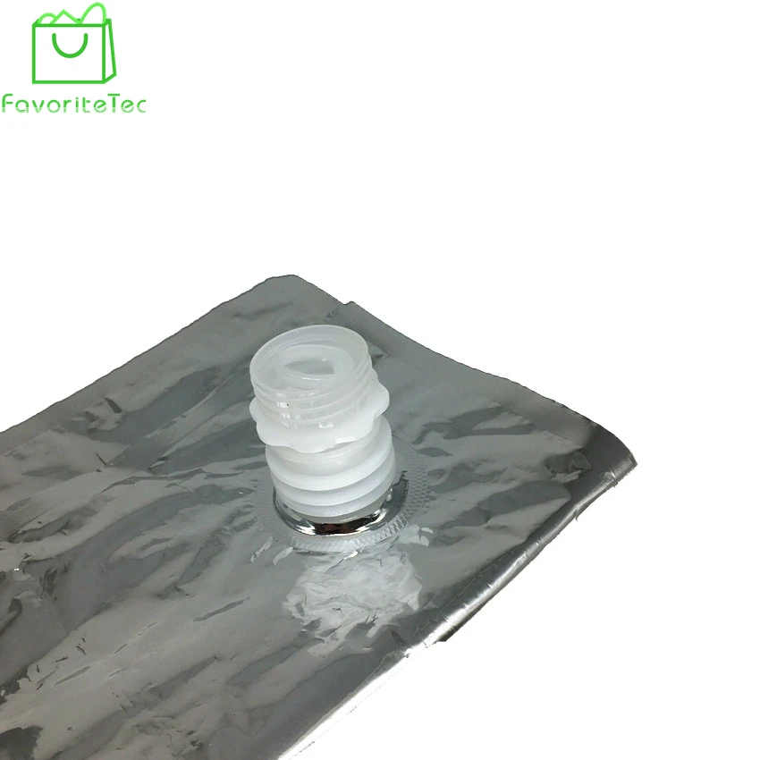 Dongguan FavoriteTec manufacturer wholesale food grade packing cooking oil plastic bag in box