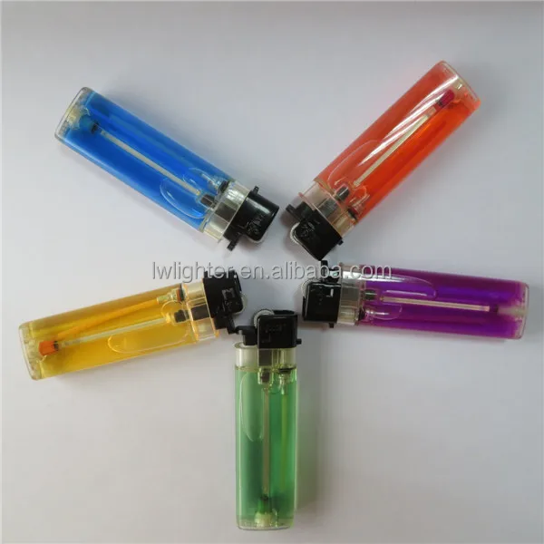 Refill Transparent Gas Lighter With ISO9001