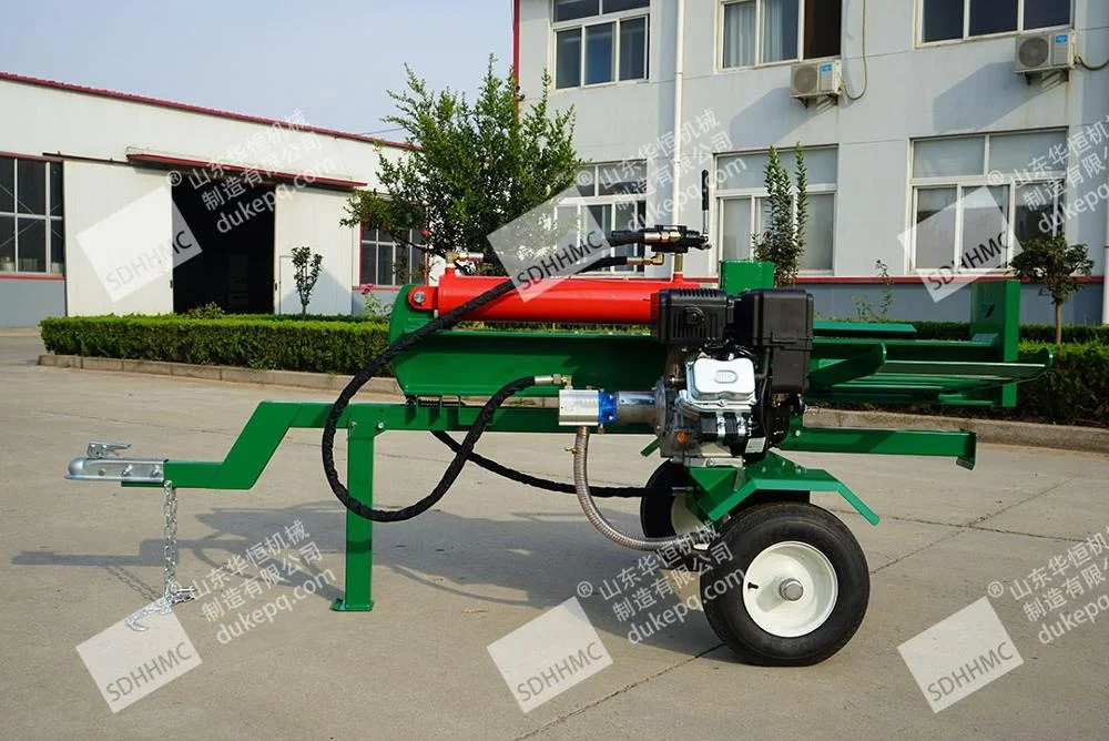 USA Type 15HP Gasoline Log Splitter Firewood Processor For Sale