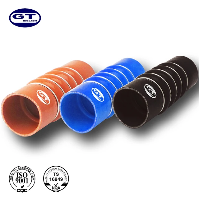Bellows corrugated intercooler cac charge air cooler silicone rubber hose for engine