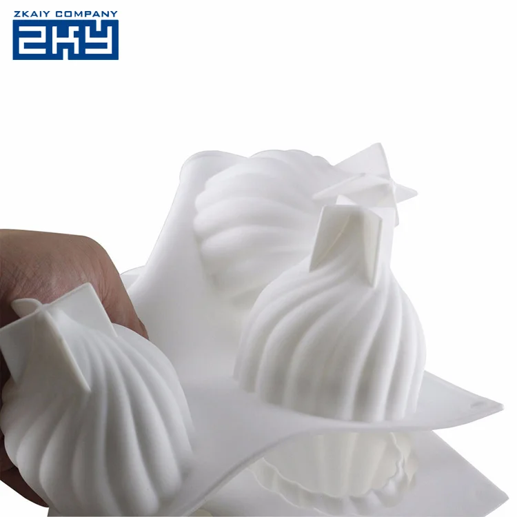 Bakeware French Dessert 3D Onion Shape Silicone Mousse Cake Mold