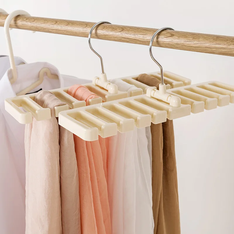 
10 pcs Plastic Tie and Belt Organizer Hanger 
