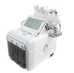 6in1 H2O2 Bubble Beauty Machine H2-O2 Hydrogen 12kg 2021 Beauty Product H2o2 Small Bubbles Vacuum Hydro Facial Machine 110-240V