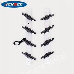 C2 Adjustable shutter Frosted Glass Jalousie aluminum plastic louvre frame aluminum louvre frame