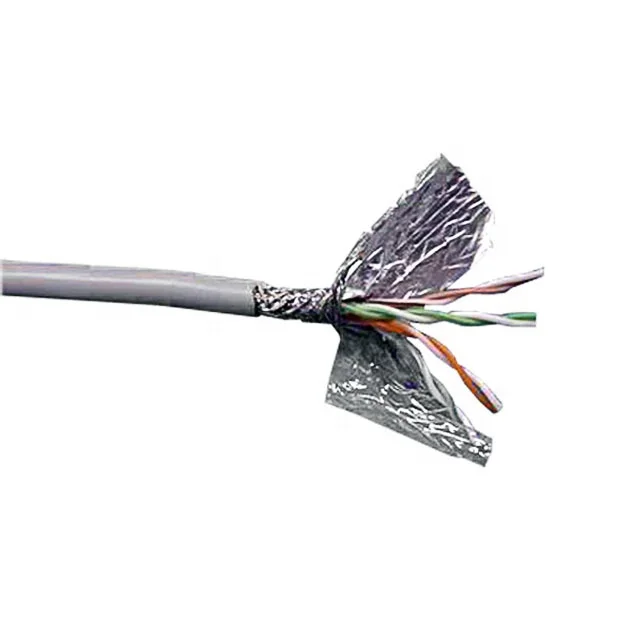 CAT6e SF/UTP Solid Bare Copper Structured Ethernet LAN Cable in 305m/1000FT Pull-out Box