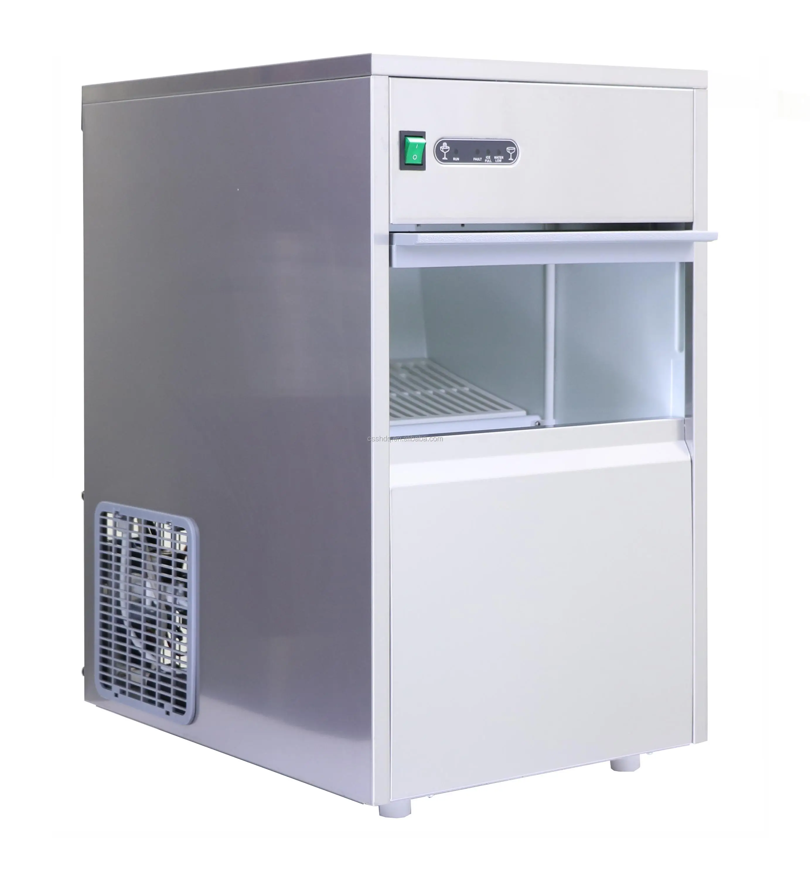 
 25 Kg shape Ice Making Machine Portable Commercial Ice Maker manufacturer  