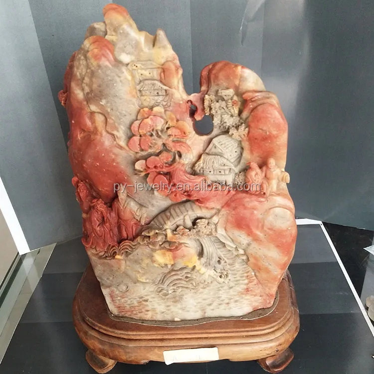 Natural Shoushan Stone Chinese Fengshui Crafts