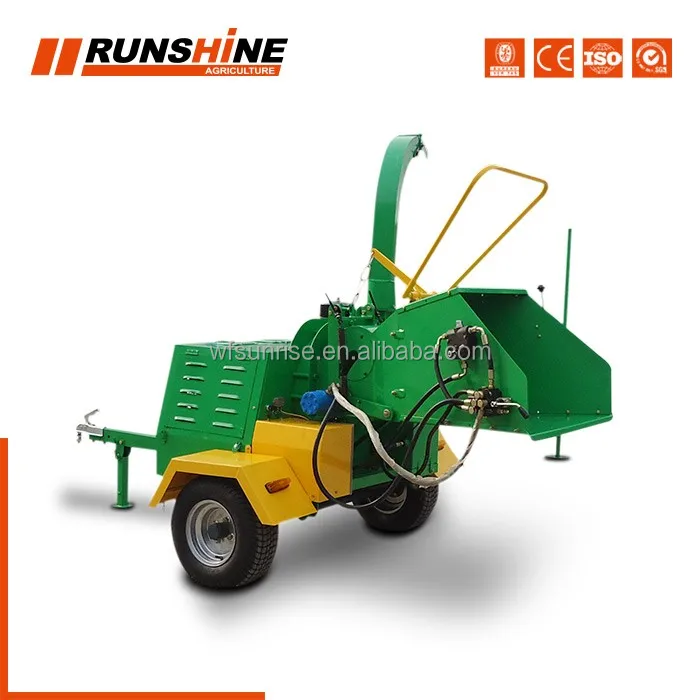 CE approved forestry machinery 22hp wood chipping machine