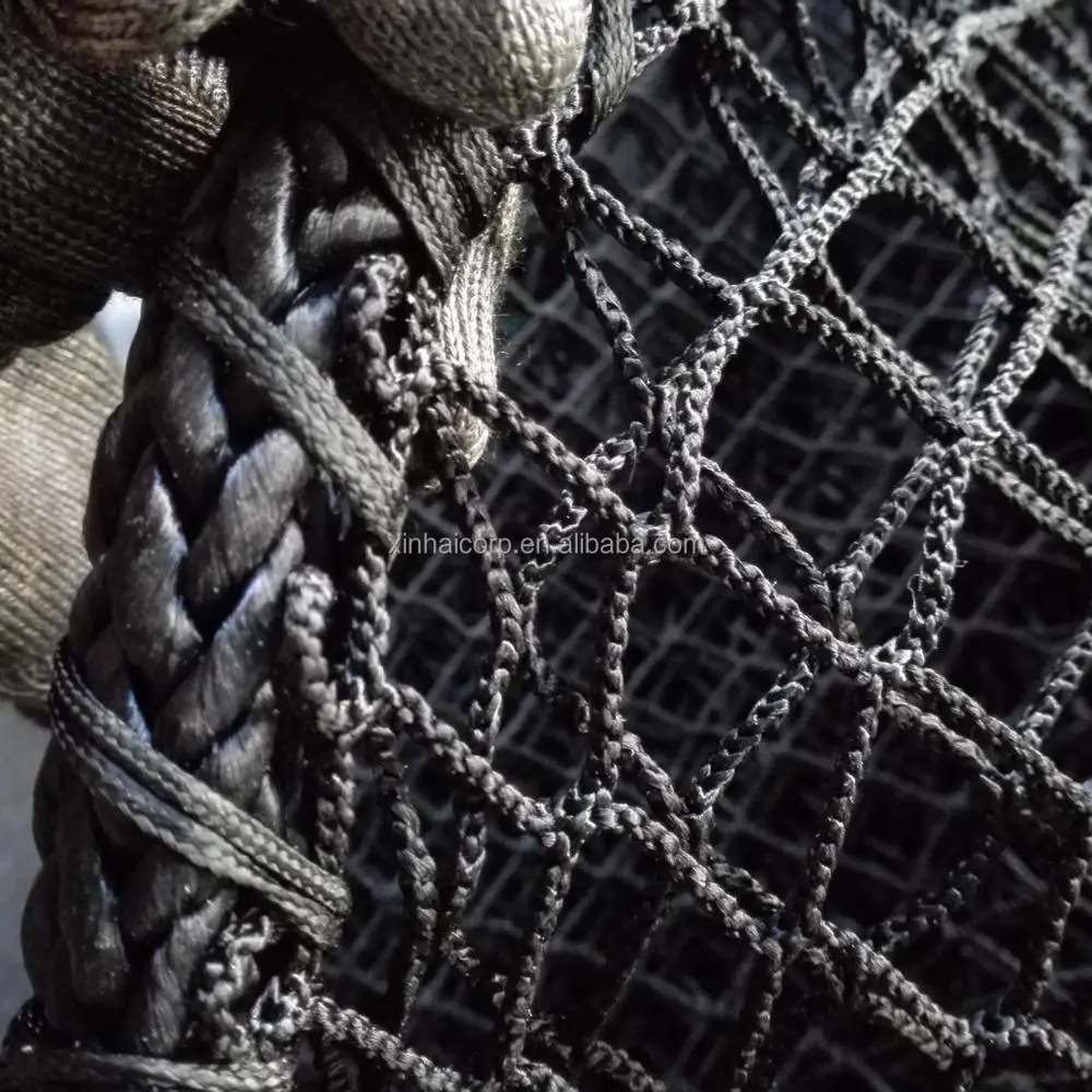 raschel knotless fish net/pe fishing net