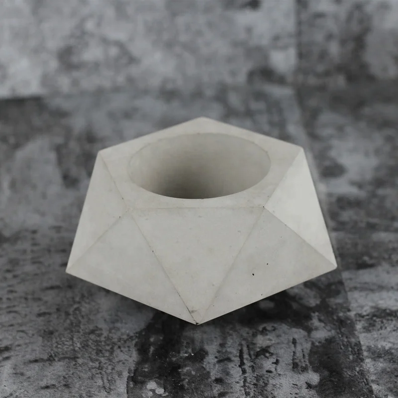 Nicole Hot Selling Silicone Molds For Concrete Flower Vase Molds DIY Garden Plant Pot Moulds