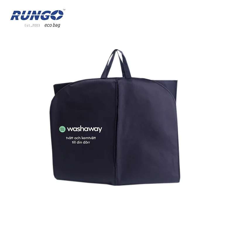 Custom Non Woven Eco-Friendly Designer Garment Suit Cover Bag